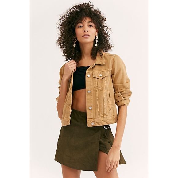 We The Free Jackets & Blazers - Free People Rumors Denim Jacket Size S